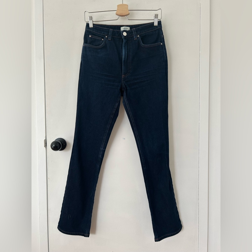 TOTEME DARK DENIM STANDARD JEANS SIZE 28W 32L